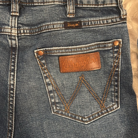 Wrangler Boot Cut Jeans Size 27x34 - Picture 3 of 5